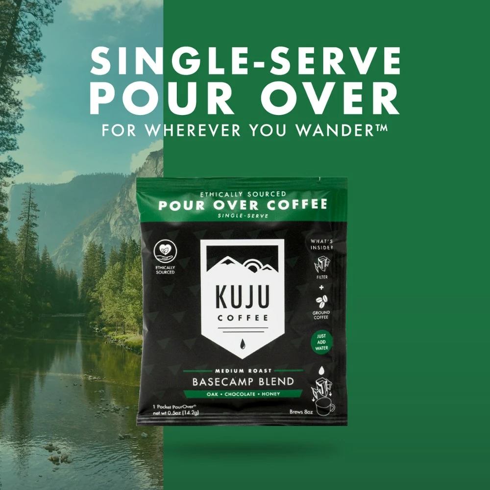 Kuju Coffee Single-Serve Pour Over Coffee - Package of 6 8 Kuju Coffee Single-Serve Pour Over Coffee - Package of 6 - Image 6