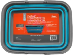 SOL Flat Pack Collapsible Sink - 16 Liters -Camp Kitchen Sales Store b5796eb1 cb9c 4f10 861a afaf8f77fb32