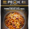 PEAK REFUEL Three Bean Chili Mac - 2 Servings -Camp Kitchen Sales Store b6ec5119 b09e 44e6 aea5 1f3e99a01a25