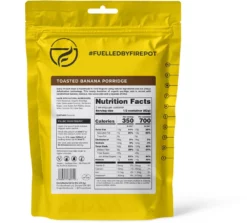 Firepot Toasted Banana Porridge - 2 Servings - None 5 Firepot Toasted Banana Porridge - 2 Servings - None -Camp Kitchen Sales Store b7882a37 c386 4efe bb16 373d541b415b