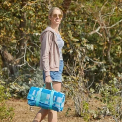 CGear Multimats Sand-Free Picnic Mat - Blue Check -Camp Kitchen Sales Store b91c6e4a 6a4b 4cd9 b9c8 798fc389bd37