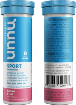 NUUN Sport Hydration Tablets - 10 Servings 9 NUUN Sport Hydration Tablets - 10 Servings -Camp Kitchen Sales Store c1869508 1bab 4bfe 8d40 f3d4caf50d22