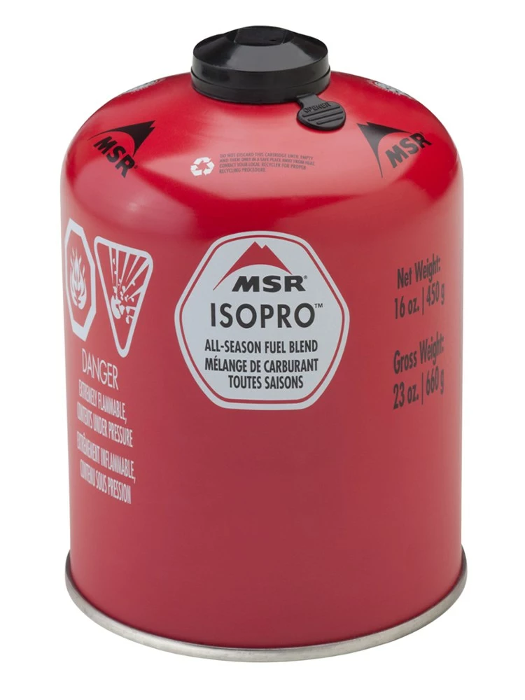 MSR IsoPro Fuel Canister - 16 oz. / 450g 3 MSR IsoPro Fuel Canister - 16 oz. / 450g