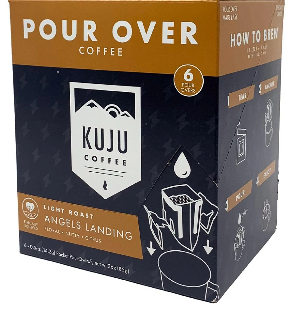 Kuju Coffee Single-Serve Pour Over Coffee - Package of 6 11 Kuju Coffee Single-Serve Pour Over Coffee - Package of 6 - Image 9