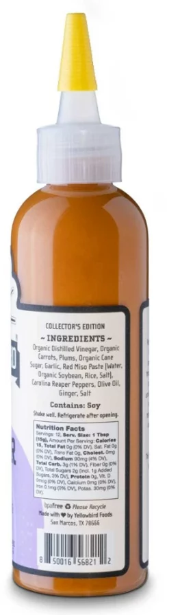 Yellowbird Plum Reaper Hot Sauce -Camp Kitchen Sales Store d5b1e3e0 b9ff 4ac0 8e5f 1e1d0e6111e7