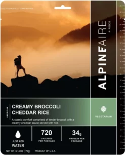 AlpineAire Foods Creamy Broccoli Cheddar Rice - 1 Serving - None