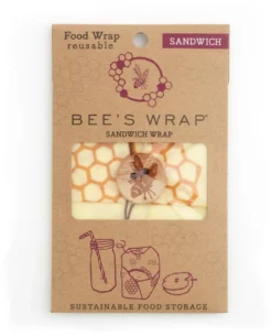 Bee's Wrap Sandwich Wrap - Honeycomb Print - None