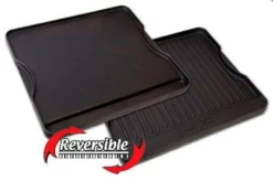 Camp Chef Reversible Cast Iron Grill / Griddle - Black
