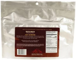 Trailtopia Pesto Pasta with Hemp Seed Protein - 2 Servings - None -Camp Kitchen Sales Store dedffb5a 6dda 4b59 8e9e b611081af7d7