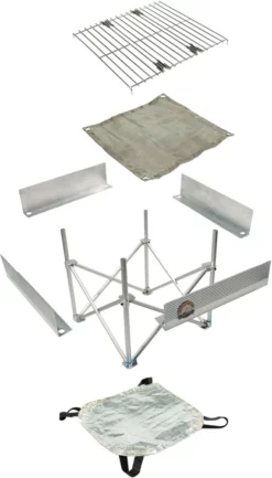 FIRESIDE OUTDOOR Trailblazer Fire Pit and Grill -Camp Kitchen Sales Store ec50aeb6 4a76 4c4f 94d0 6076e8b1c7e2