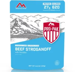 Mountain House Beef Stroganoff Pro-Pak - 1 Serving - None