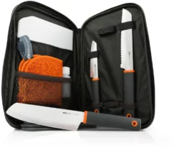 GSI Outdoors Santoku Knife Set - Black