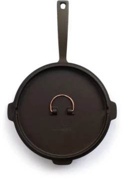 Barebones 10" All-In-One Cast-Iron Skillet - None -Camp Kitchen Sales Store f88a4151 04e5 4733 aa27 c4d3a4a4b343
