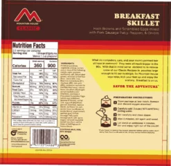 Mountain House Classic Breakfast Skillet - 2.5 Servings -Camp Kitchen Sales Store f9b4c498 997d 4772 8aff ef2eb7698289